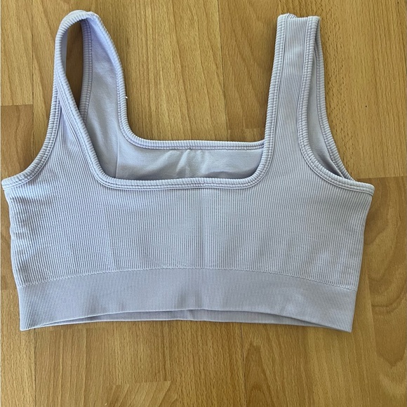 Fabletics Ribbed Square Neck Bralette - Picture 2 of 2